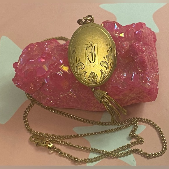 Jewelry - 🦚 Victorian Gold Filled Locket Necklace #6109